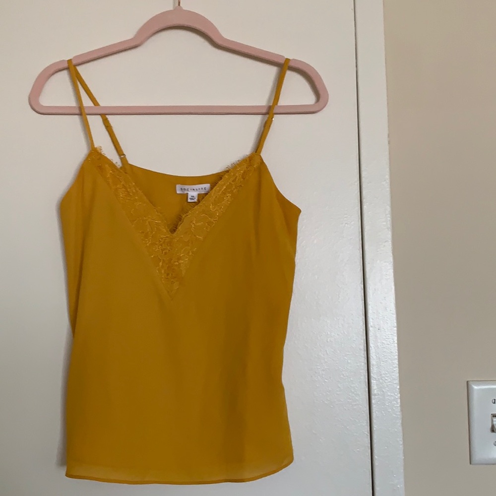 SOCIALITE Lace-detailed Cami Size Small NWT